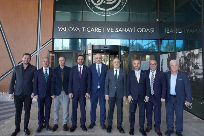 AK Parti Heyeti YTSO Ziyaretinde Ekonomiyi Konuşturdu