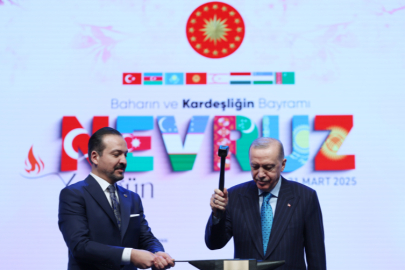 Nevruz Coşkusu Cumhurbaşkanı Erdoğan ile Kutlandı