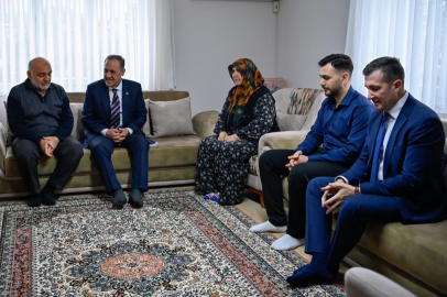 Yalova'da Şehit Aileleri ve Gaziye Bayramda Büyük Vefa!