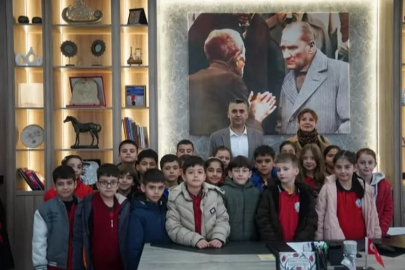 Başkan Tavşan Minikleri Belediyede Ağırladı