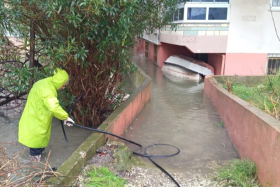 Çınarcık’ta Sağanakla Mücadele Mesaisi Tamamlandı