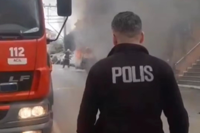 Çınarcık’ta Araç Yangını: Facia Son Anda Önlendi!