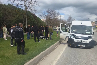Yalova-Bursa Karayolunda Öğrenci Servisi Kaza Yaptı!