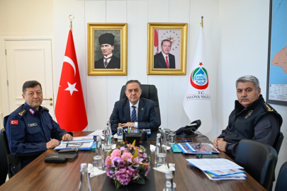 Yalova’da Güvenlik Gündemi Masaya Yatırıldı!