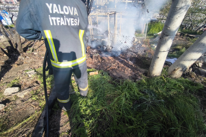 Yalova’da Çöp Yangını Ucuz Atlatıldı!