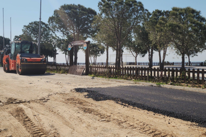 Esenköy Sosyal Tesisleri'nde Asfalt Mesaisi Başladı!