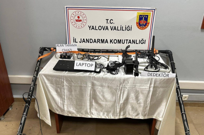 Yalova’da Kaçak Kazıya Suçüstü: 4 Şüpheli Yakalandı!