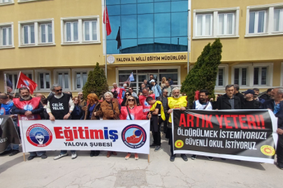 Siverek’teki Okul Saldırısı Yalova’da Protesto Edildi: Eğitim Camiasından Sert Tepki