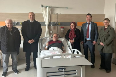 Başkan Kurt’tan Okatan’a Hastanede Moral Ziyareti!