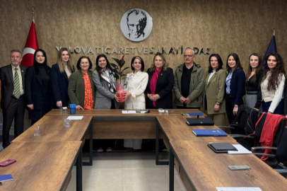 CHP Yalova Merkez İlçe Başkanlığı’ndan YTSO Kadın Girişimciler Kurulu’na Ziyaret