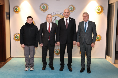 Armutlu Heyetinden Orman Genel Müdürü Bekir Karacabey’e Ziyaret