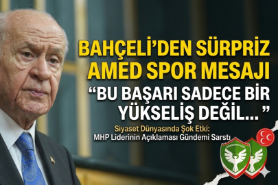 Bahçeli’den Sürpriz Amedspor Mesajı: “Bu Başarı Sadece Bir Yükseliş Değil…”